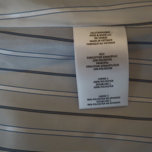 Veronica Beard Agni Dickey Jacket Skylight Tweed Zip Jacket Fit is LG New Tags - Picture 10 of 10